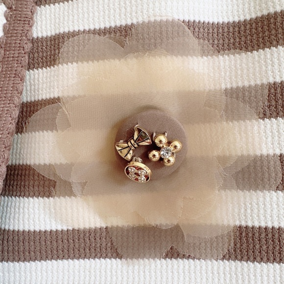 NWT brown and white stripes jacket - Picture 3 of 8